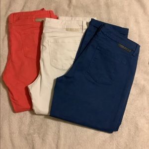 Calvin Klein Jeans Capris, 3 pairs, Size 10